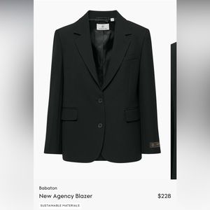 Aritzia Babaton New Agency Blazer